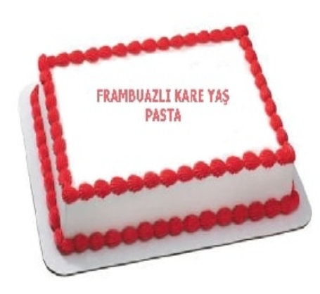 100 Kişilik Frambuazlı Yaş pasta kurumsal etkinliklere özel benzersiz meyveli sunum.